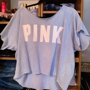 VS PINK off shoulder crop